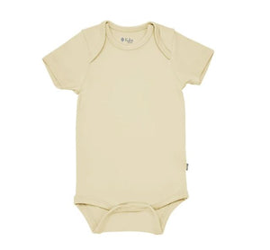 Short Sleeve Bodysuit Onesie/Bodysuit Kyte Baby Wheat NB 