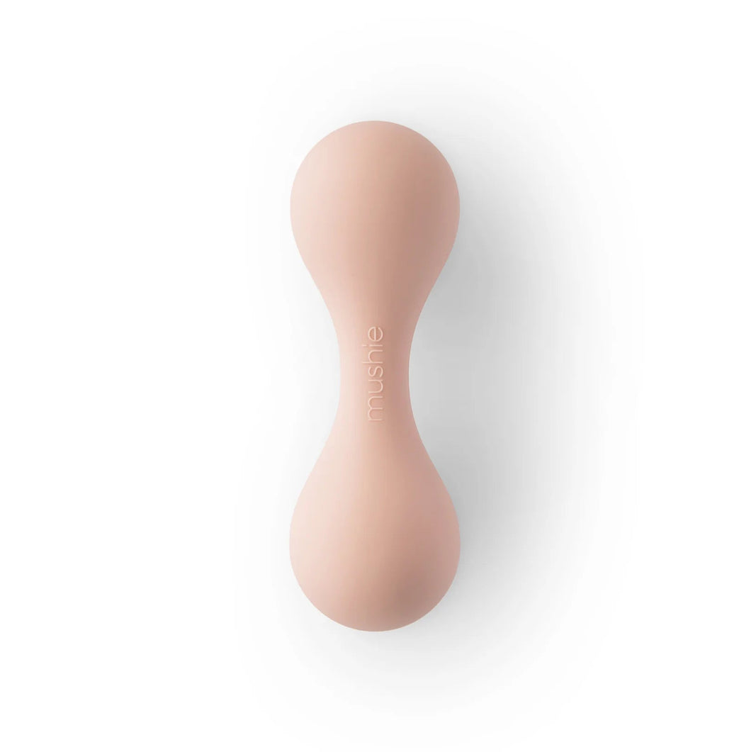 Silicone Baby Rattle Toy 180 BABY GEAR Mushie Blush 