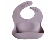 Silicone Bib Bibs Mushie Mauve 