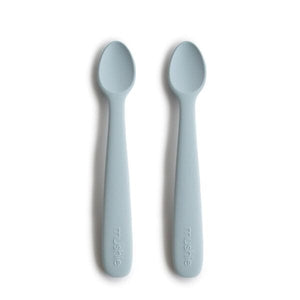 Silicone Spoons 180 BABY GEAR Mushie Powder Blue 