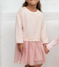 Silver Pink Sadie Sweatshirt Dress 150 GIRLS APPAREL 2-8 Sammy & Nat 
