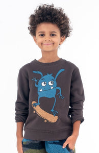 Skate Monster Sweatshirt 140 BOYS APPAREL 2-8 Appaman 