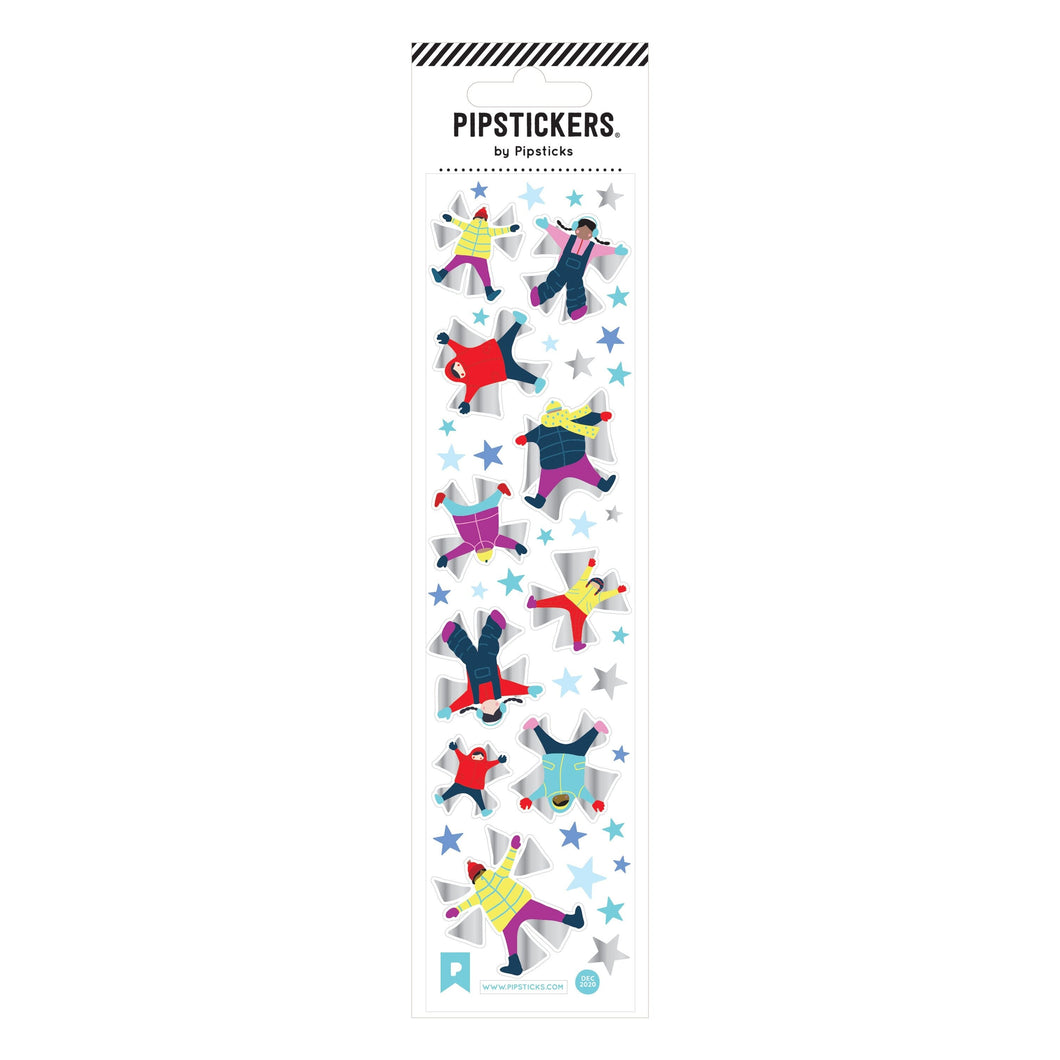 Snow Angels Sticker Sheet 196 TOYS CHILD Pipsticks 