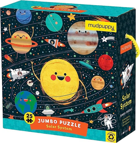 Solar System Jumbo Puzzle 196 TOYS CHILD Mudpuppy 