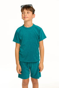 Solid Lake Green Tee 140 BOYS APPAREL 2-8 Chaser 2 