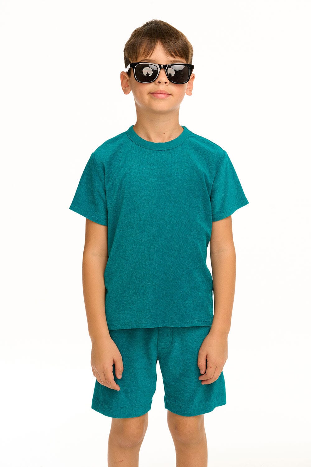 Solid Lake Green Tee 140 BOYS APPAREL 2-8 Chaser 