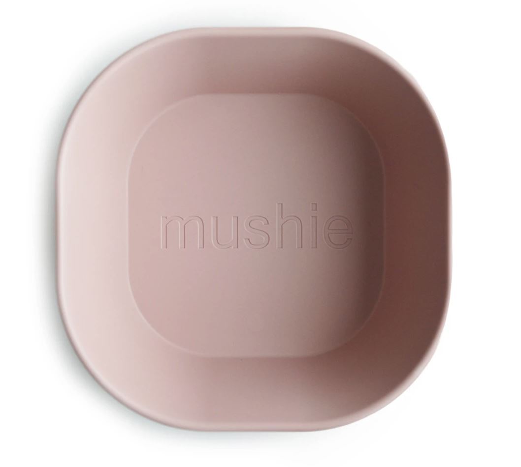Mushie Dinner Bowl - Square - Sage