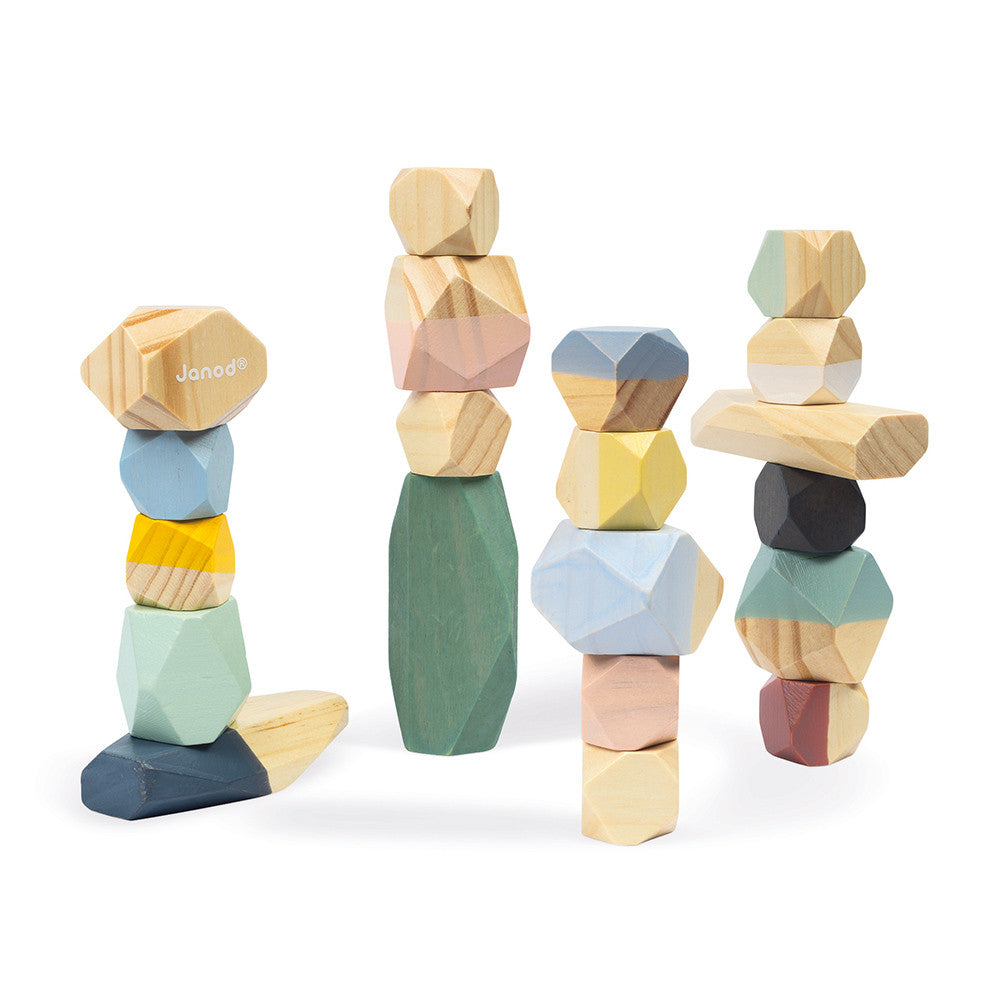 Stacking Stones 196 TOYS CHILD Janod Toys 