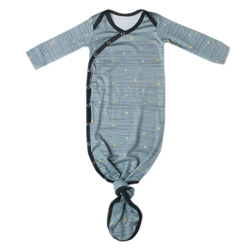 Starlight Knotted Gown 130 BABY BOYS/NEUTRAL APPAREL Copper Pearl NB-3m 