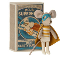Superhero Mouse-Little Brother In Box 196 TOYS CHILD Maileg 
