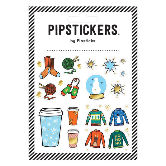 Sweater Weather Sticker Sheet 196 TOYS CHILD Pipsticks 