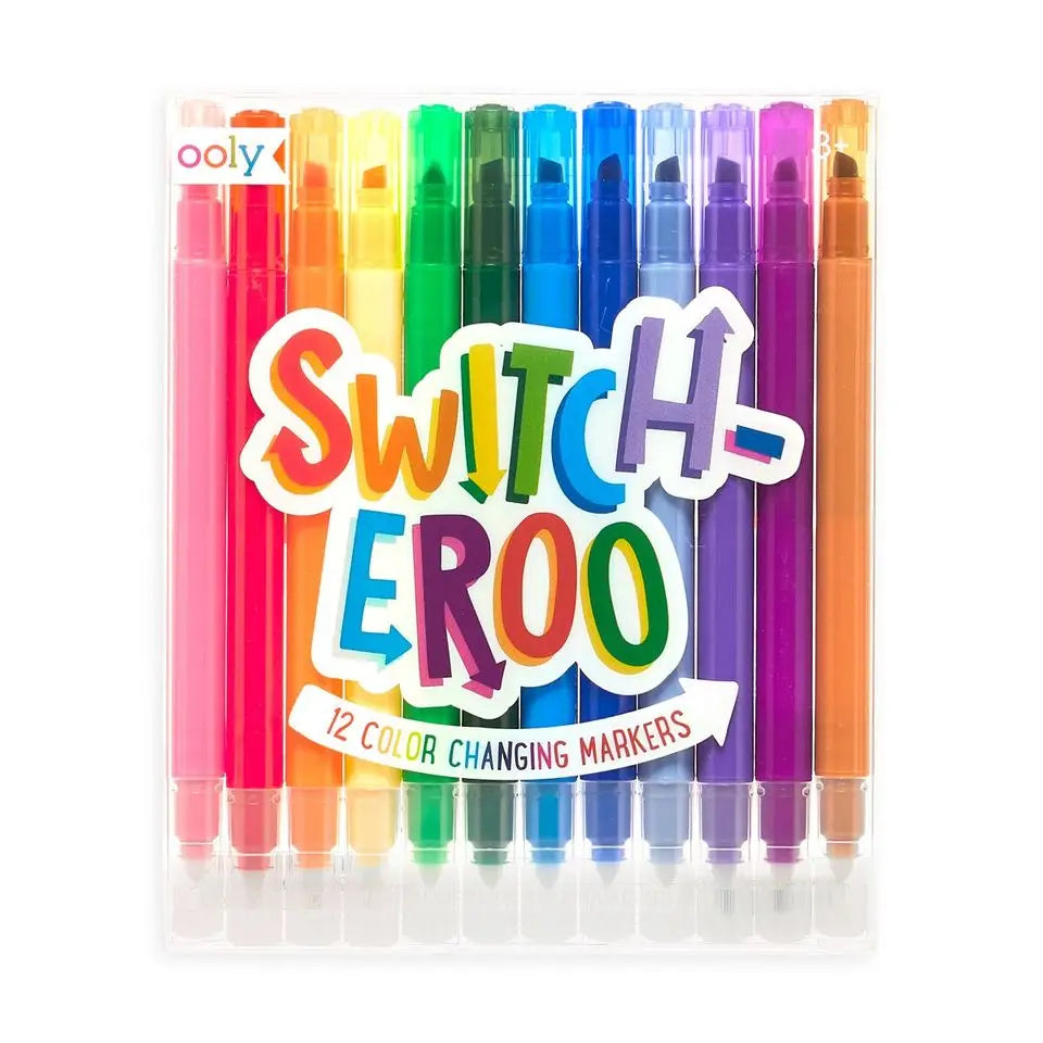 Switcheroo! 12 Color Changing Markers 196 TOYS CHILD Ooly 