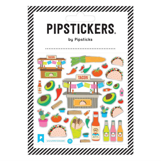 Taco Tuesday Sticker Sheet 192 GIFT CHILD Pipsticks 