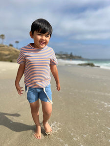 Teal Cotton Shorts 140 BOYS APPAREL 2-8 Me+Henry 
