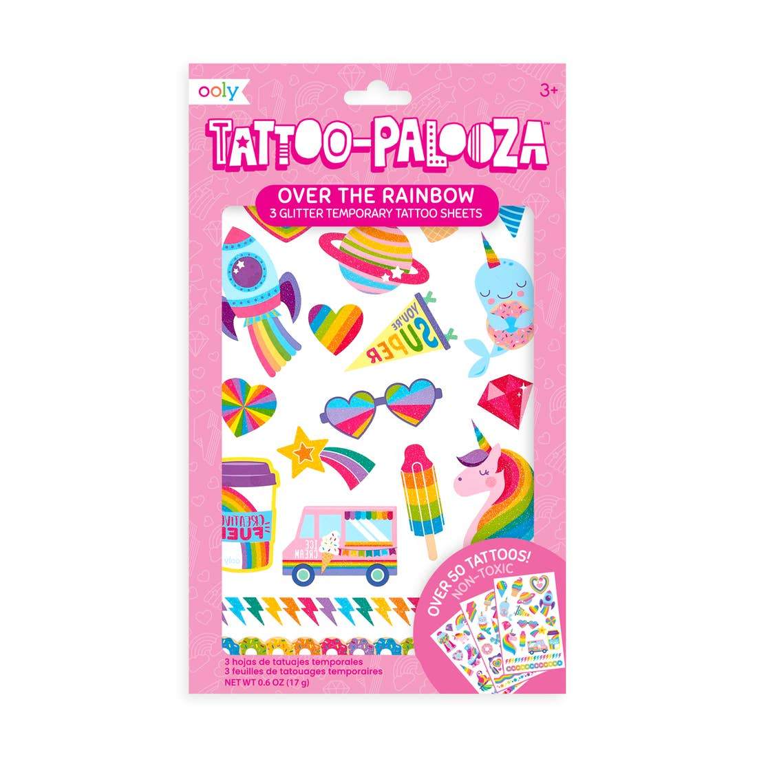 Temporary Tattoo: Over the Rainbow - Pitter Patter