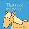 That's Not My... 191 GIFT BABY Usborne Books Pony 