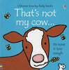 That's Not My Books Usborne Books Cow 