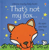 That's Not My... Books Usborne Books Fox 