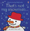 That's Not My... Books Usborne Books Snowman 