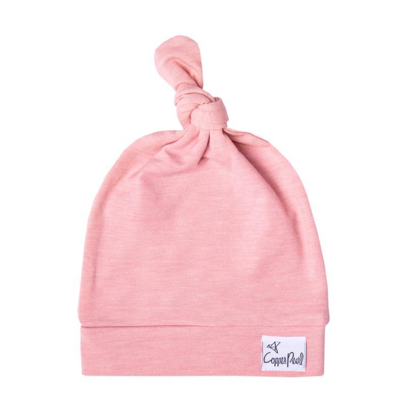 Top Knot Hats Hats Copper Pearl Darling (Pink Solid) 