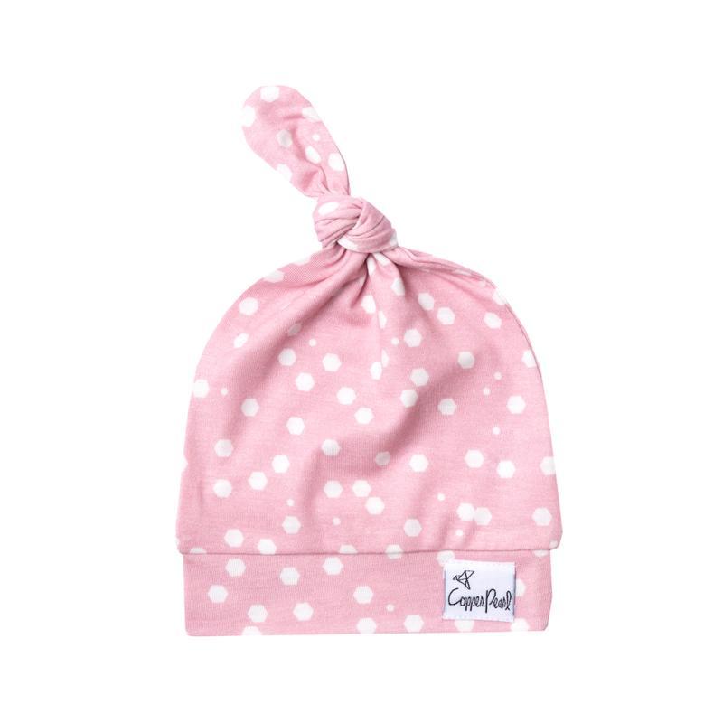 Top Knot Hats Hats Copper Pearl Lucy (Pink Dots) 