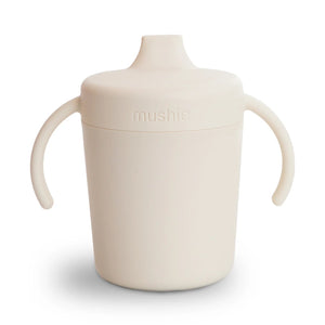Trainer Sippy Cup 180 BABY GEAR Mushie Ivory 