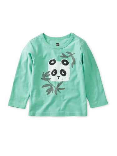 Turquoise Panda Top 130 BABY BOYS/NEUTRAL APPAREL Tea 6-9m 