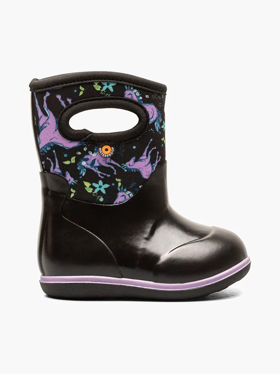 Unicorn Black Classic Boot 100 ACCESSORIES BABY Bogs Footwear 