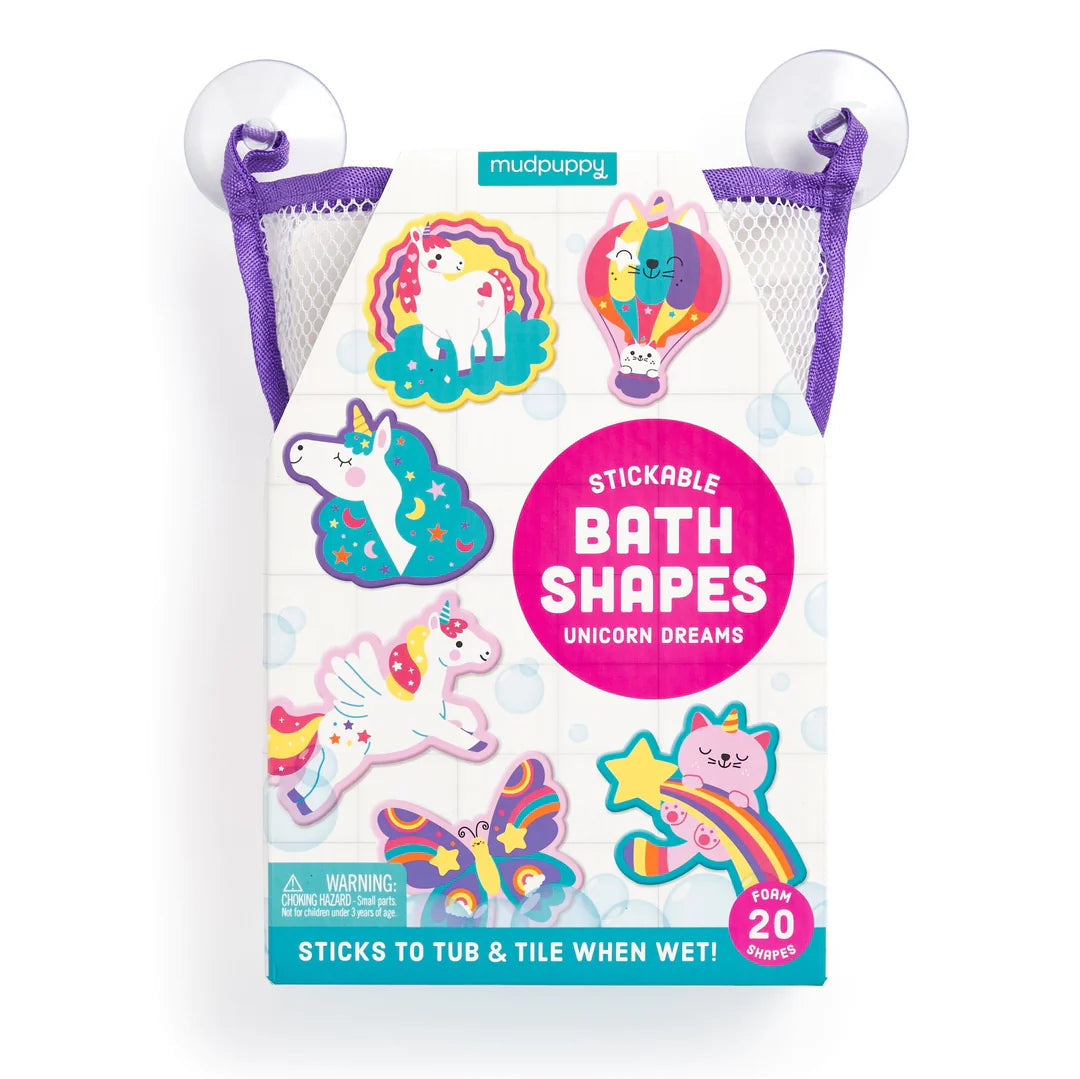 Unicorn Dreams Bath Shapes 180 BABY GEAR Mudpuppy 