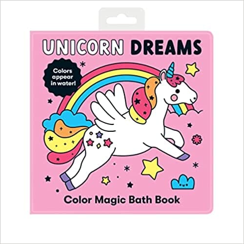 Unicorn Dreams Color Bath Book 196 TOYS CHILD Mudpuppy 