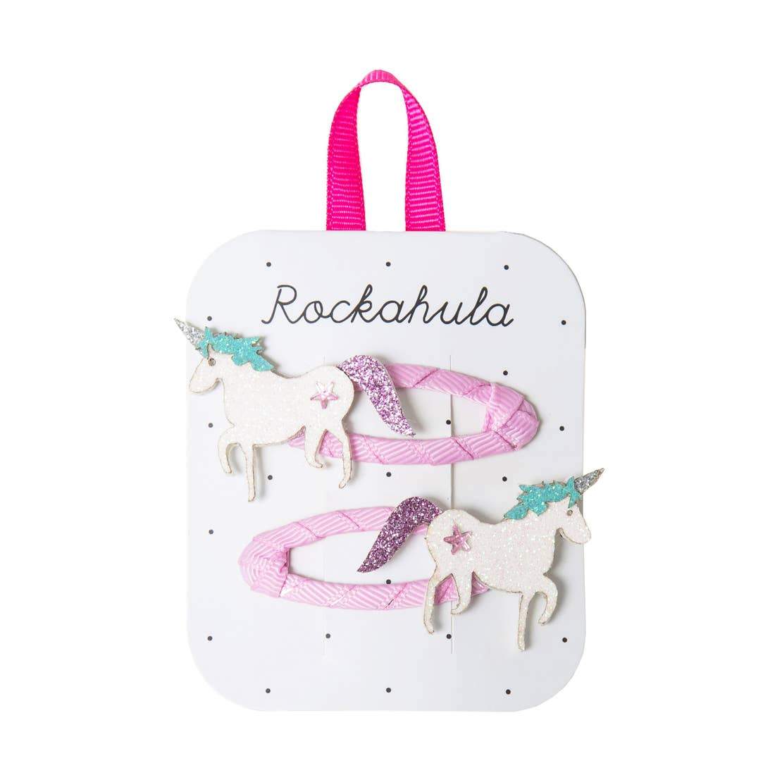 Unicorn Glitter Clips Hair Clip/Tie Rockahula 