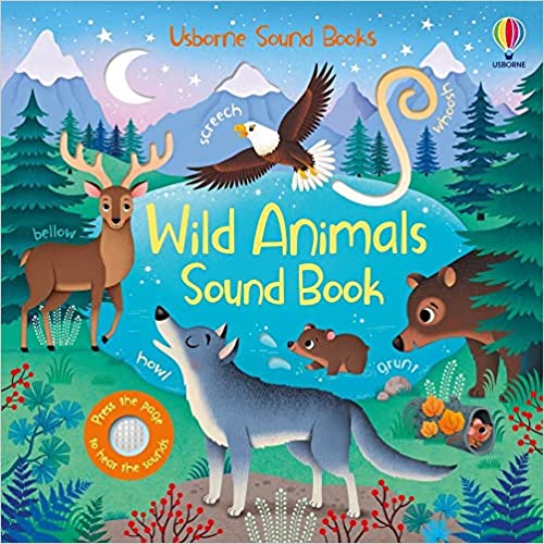 Wild Animal Sounds 191 GIFT BABY Usborne Books 