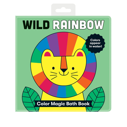 Wild Rainbow Magic Color Bath Book 195 TOYS BABY Mudpuppy 