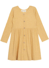Yellow Rib Elouise Dress 150 GIRLS APPAREL 2-8 Mabel & Honey 2 
